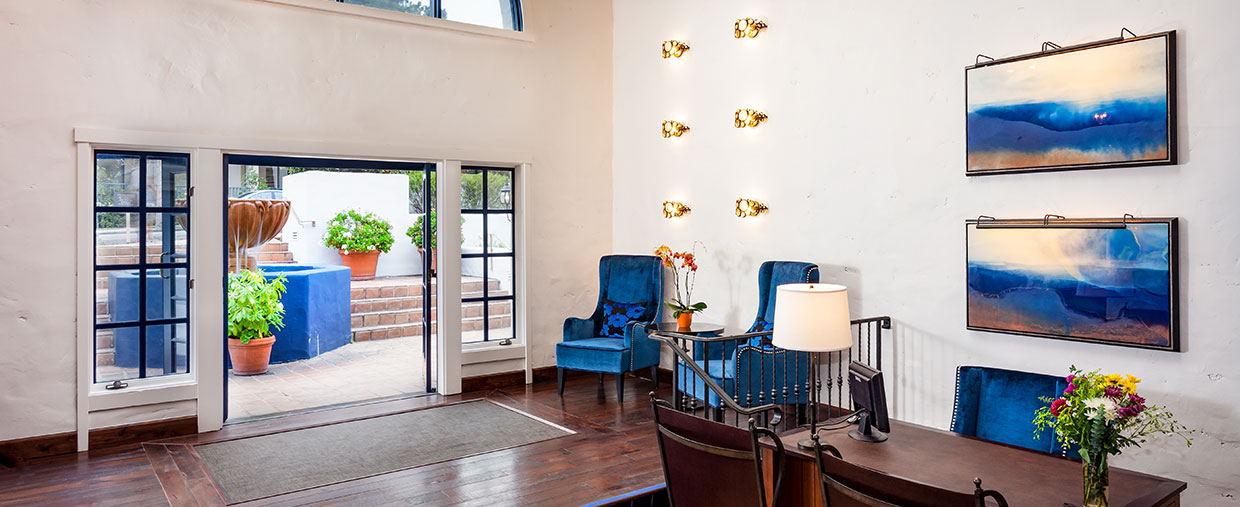 Lobby at Hotel Pacific